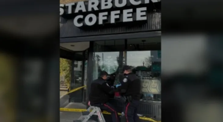 Toronto police charge woman with vandalizing Starbucks café with pro-Palestinian messages