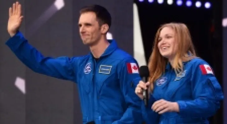 Canadian astronaut Joshua Kutryk joins the International Space Station mission