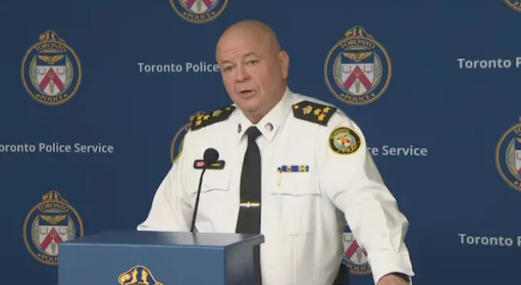 Toronto police report a "staggering" rise in hate crimes
