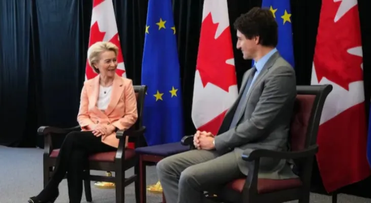 Canada and the European Union reaffirm their strong and lasting support for Ukraine...