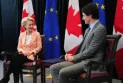 Le Canada et l'Union européenne confirment leur soutien ferme et permanent à l'Ukraine...