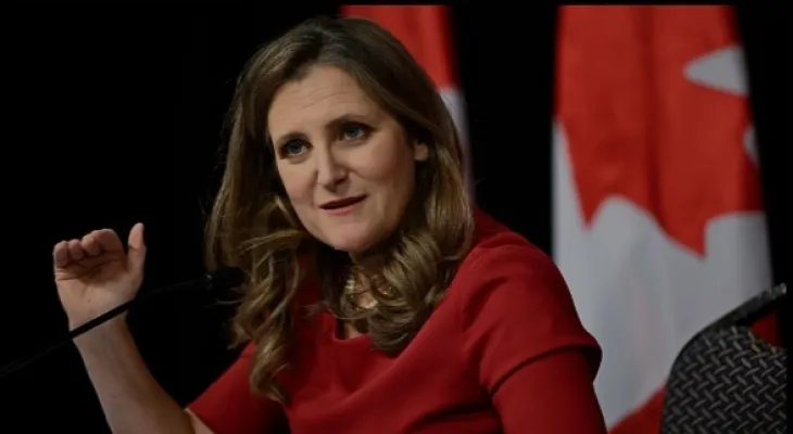 Freeland : le déficit prévu dans la déclaration économique d'automne est « modeste »