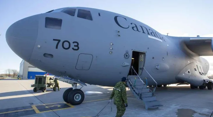 The Canadian government chooses Boeing military aircraft in a sole-source deal bypassing Bombardier.