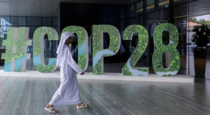 Today... the launch of COP 28 conference in Dubai