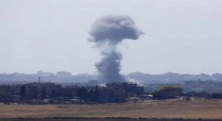Palestinian Red Crescent: The occupation renews its airstrikes in various parts of the Gaza Strip