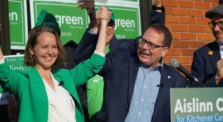 Ontario: Green Party candidate Ashlyn Clancy wins Kitchener seat