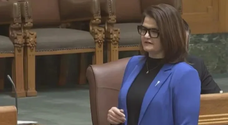 The opposition criticizes Saskatchewan's policy of sending cancer patients to Alberta for testing.