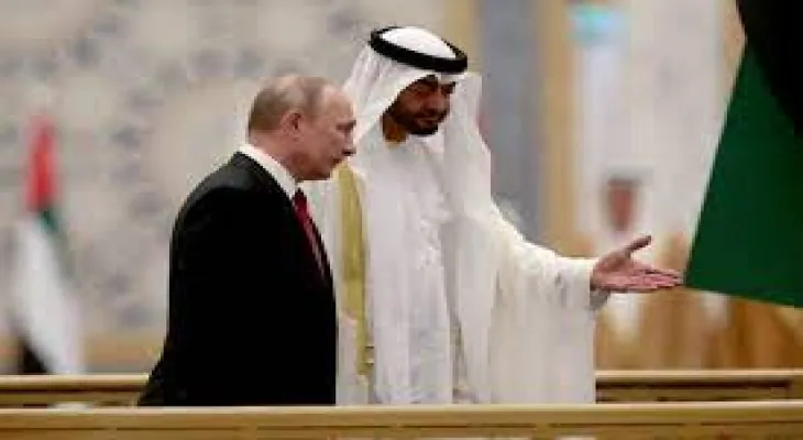 Putin leaves the UAE heading to Saudi Arabia on an official visit