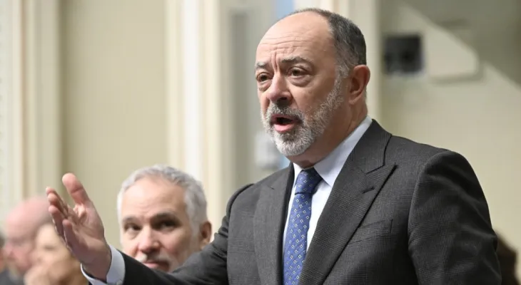 Passing the health reform bill in Quebec today after the government activates the lockdown