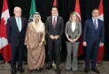 Canada: Prime Minister Justin Trudeau meets with the Riyadh Summit delegation to discuss stopping the aggression against Gaza