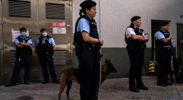 Hong Kong holds the first elections for councils under new rules that ban pro-democracy candidates