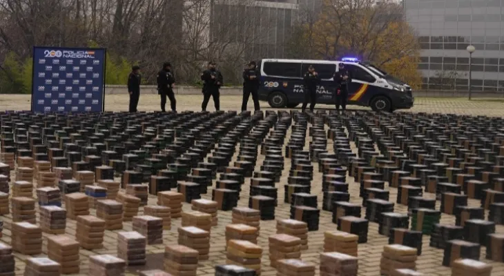Spain: 11 tons of cocaine hidden in frozen fish seized