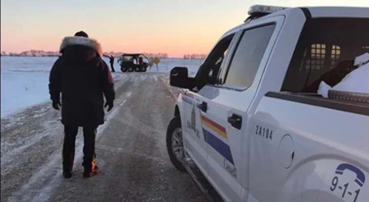 Among them injured... 4 men found who entered Canada illegally