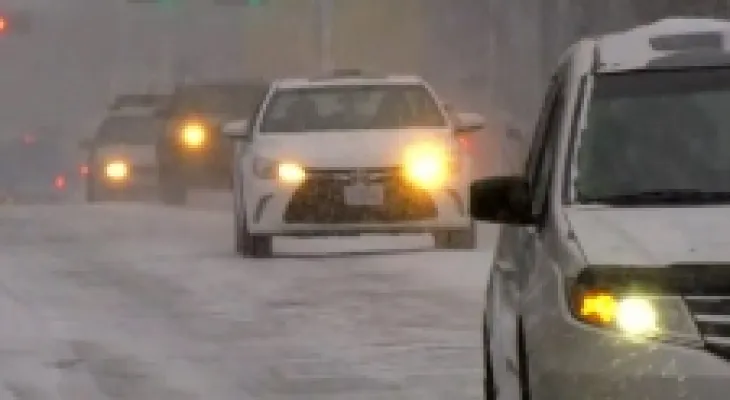 Warning of snowfall in several areas north of Toronto