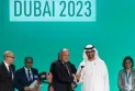 The climate conference adopts a historic agreement calling for a transition towards abandoning fossil fuels...