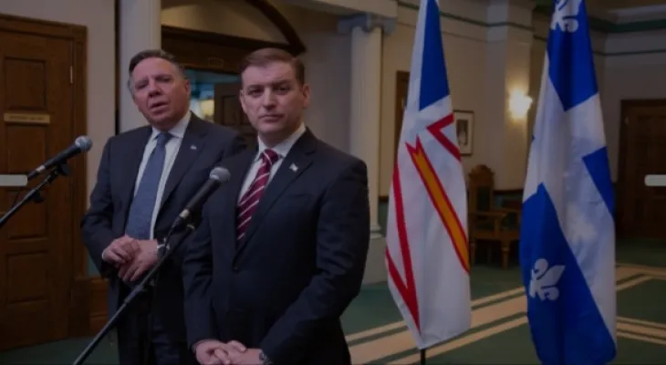 Les ambitions du Québec dans le domaine de l'électricité rouvrent les dossiers à Terre-Neuve-et-Labrador...