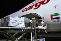 The UAE sends a plane loaded with 1,640 home power generators to assist Ukrainian civilians