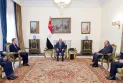 British Foreign Secretary discusses with the Egyptian president developments in the situation in Gaza