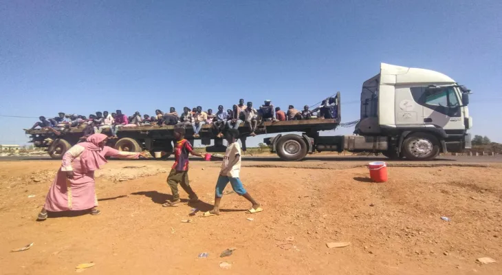 Artillery shelling resumed around the Rapid Support Forces militia headquarters in Sudan