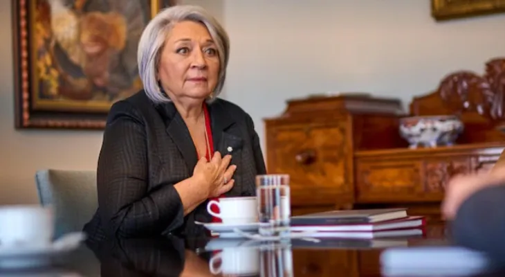 Governor General Mary Simon delivers a message to Canadians on the occasion of the New Year