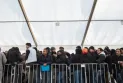 Overcrowding of shelters in the state of Michigan, USA, with refugees.. and concerns about rising numbers in 2024