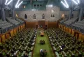 The House of Commons is considering replacing its parliamentary buses with electric cars.