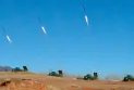 Fall of North Korean artillery shells near the actual maritime border of South Korea