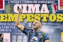 Inter Milan tops the headlines of Italian newspapers after winning the Winter Champion title