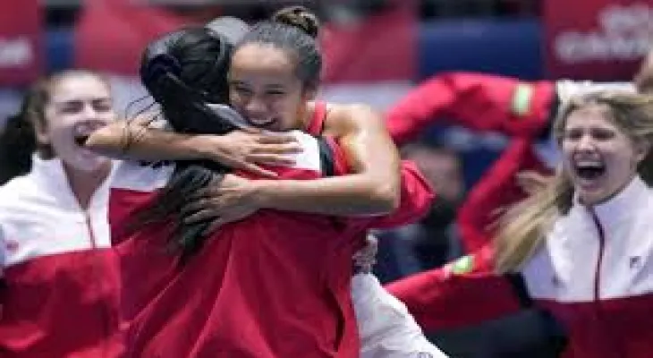 Canada women's team wins the Billie Jean Tennis Cup title