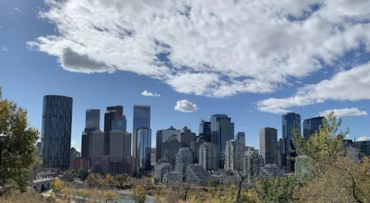Calgary converted old office buildings into residential apartments...