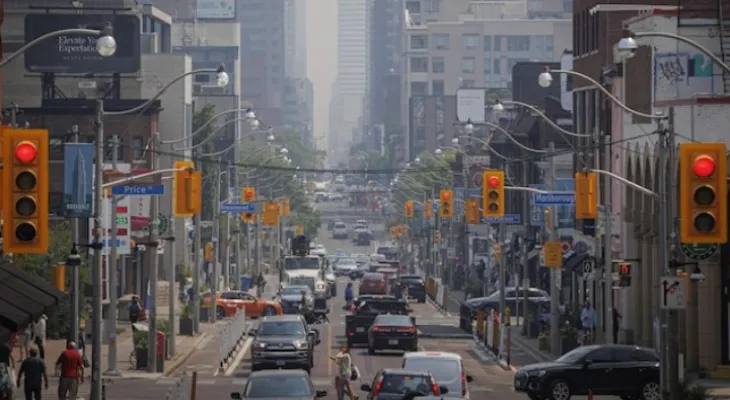 Toronto... the worst city in North America in terms of traffic congestion