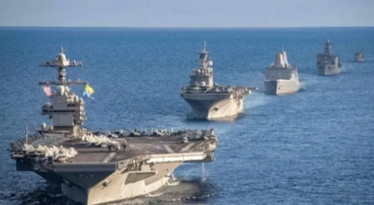 American and British attack against the Houthis in Yemen...