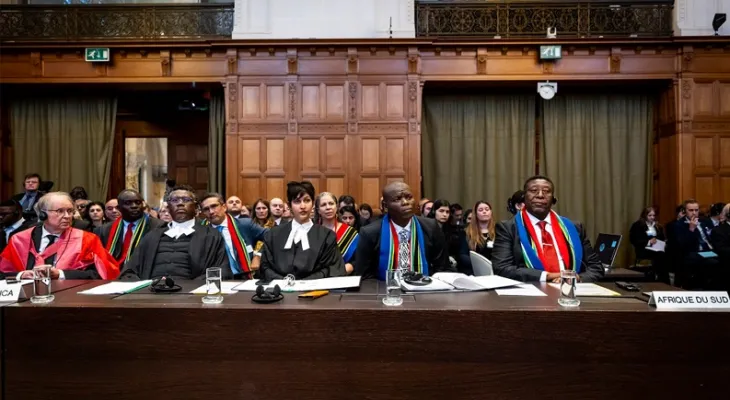 Bangladesh supports South Africa's case against Israel before the International Court of Justice