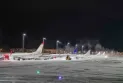 La neige perturbe le trafic aérien et le transport en Europe du Nord.