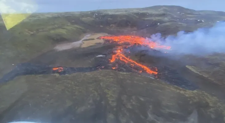 Prévisions de fin de l'éruption volcanique en Islande dans quelques jours