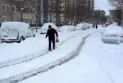 Light snow in Ottawa at the weekend with very cold temperatures