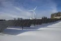 A new 100 MW solar power plant in Saskatchewan...