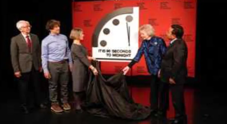 L'horloge de la fin du monde révèle à quel point l'humanité est proche de l'extinction totale