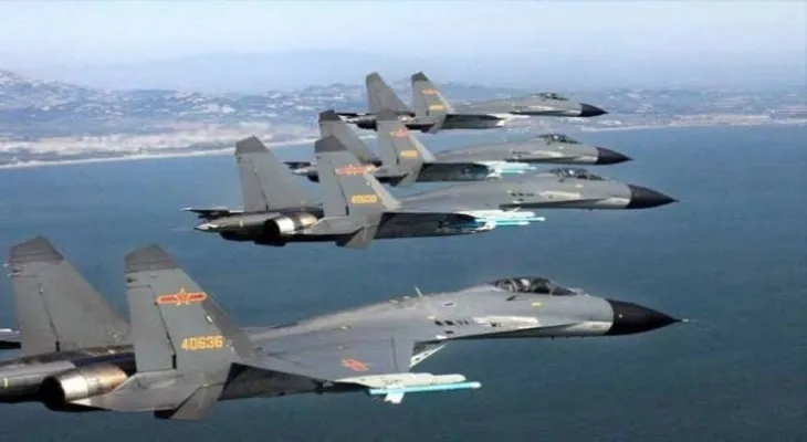China sends 33 fighter jets around Taiwan after a U.S. delegation visit