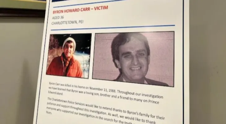 After 35 years... DNA evidence reveals first-degree murder charge on Prince Edward Island