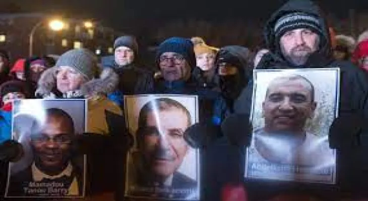 Commemorating the victims of the 2017 Quebec City mosque attack