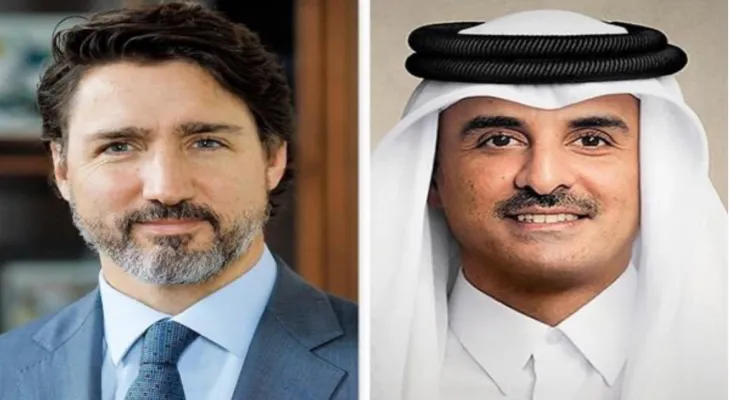 Trudeau et Tamim discutent des développements de la situation à Gaza