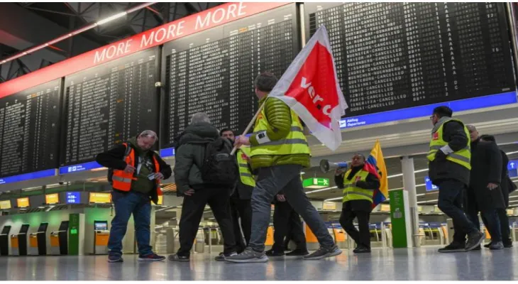 Germany: Airport security staff to strike tomorrow