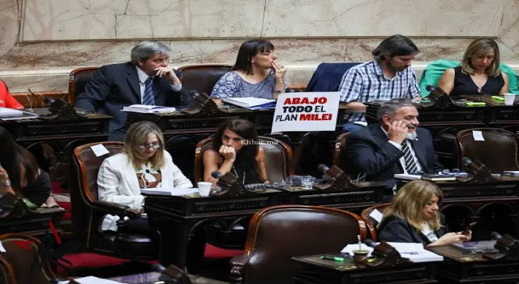 Argentine lawmakers approve Meli's reform package after marathon debate