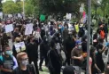 Hundreds of protesters against the new housing law in Quebec