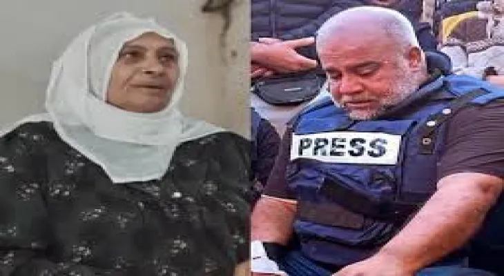 Details of the death of the mother of the Palestinian journalist Wael Al-Dahdouh
