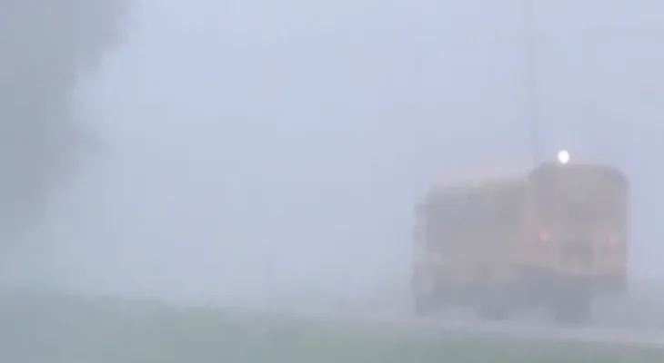 Canadian environment issues a warning of dense fog across most of central Ontario