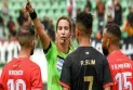 Who is Bushra Kerboubia, the first Arab female referee to officiate a match in the Africa Cup of Nations?