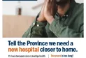 La ville de "Whitby" lance une campagne de pression sur la municipalité concernant la création de l'hôpital tant attendu.