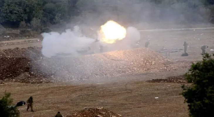 Rocket attack on the Conoco oil field base in eastern Syria